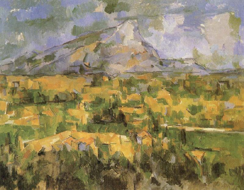 Paul Cezanne Mont Sainte-Victoire considering of Lesson Lauves Germany oil painting art